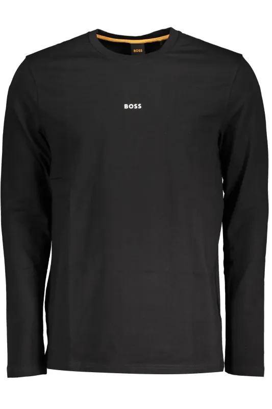 BOSS LONG SLEEVE T-SHIRT MEN BLACK sold by Siebentaschen