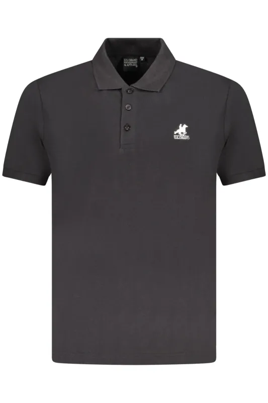 US GRAND POLO SHORT SLEEVE MEN S BLACK sold by Siebentaschen