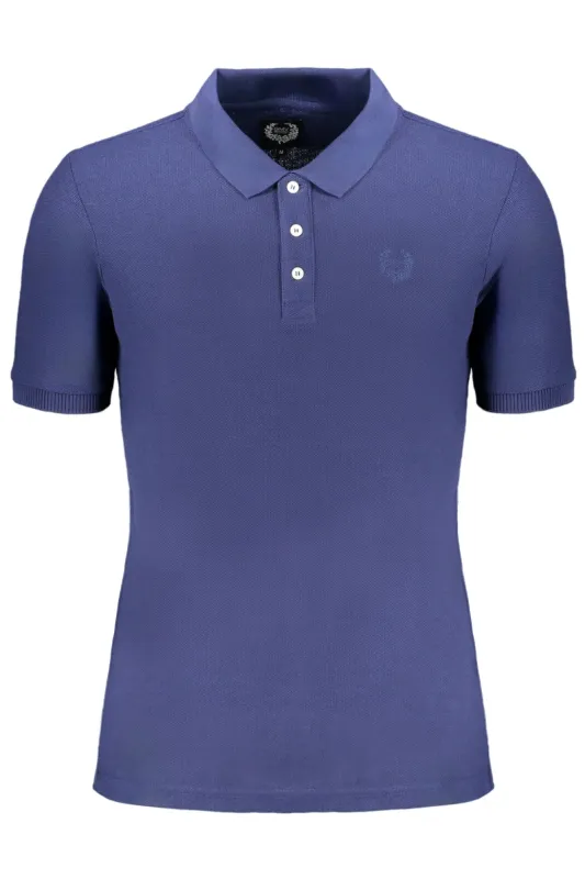 GIAN MARCO VENTURI MEN S SHORT SLEEVED POLO SHIRT BLUE sold by Siebentaschen