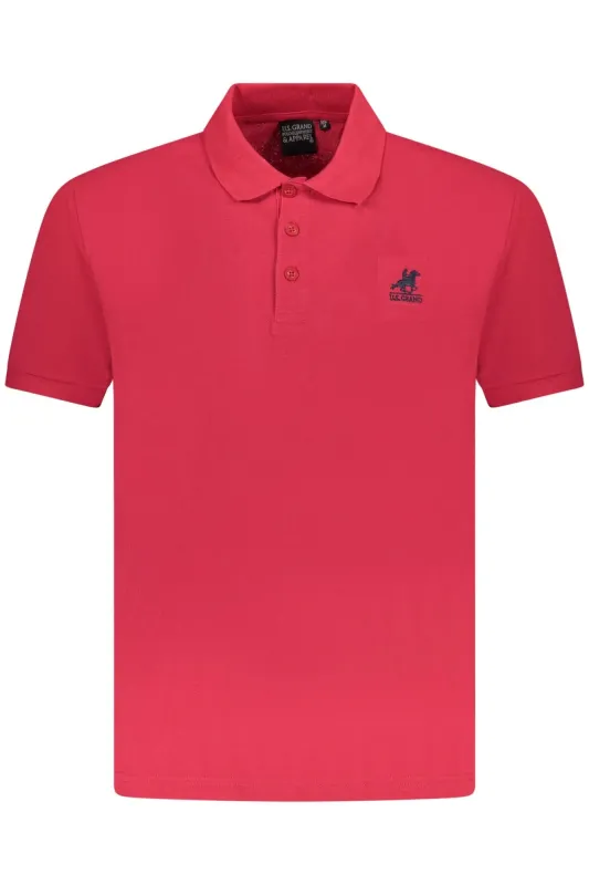 US GRAND MEN S SHORT-SLEEVE POLO SHIRT, RED sold by Siebentaschen
