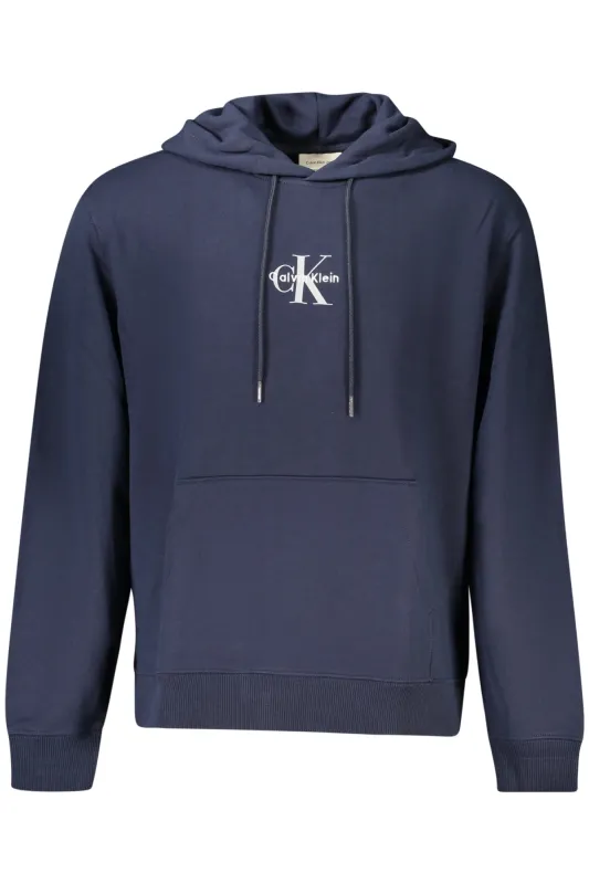 CALVIN KLEIN MEN S BLUE ZIP-UP SWEATSHIRT made by Calvin Klein