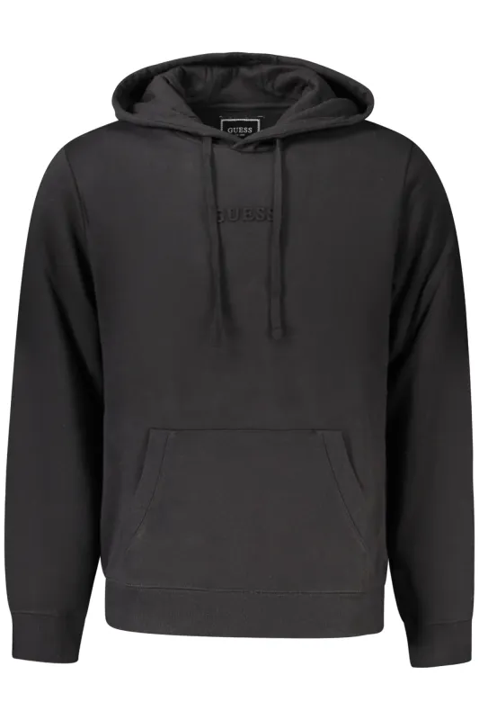 GUESS JEANS SWEATSHIRT WITHOUT ZIP MEN BLACK sold by Siebentaschen