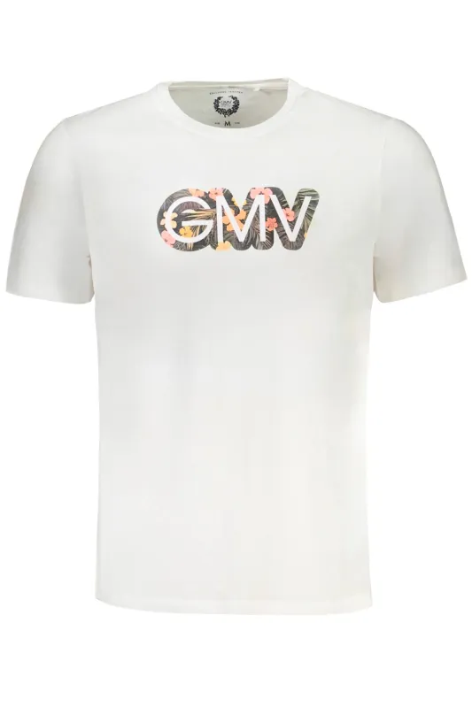 GIAN MARCO VENTURI MEN S SHORT SLEEVED T-SHIRT WHITE sold by Siebentaschen