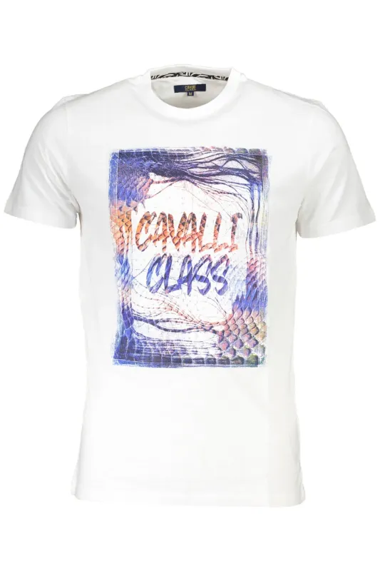 CAVALLI CLASS SHORT SLEEVE T-SHIRT MEN WHITE sold by Siebentaschen