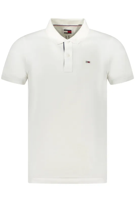 TOMMY HILFIGER POLO SHORT SLEEVE MEN WHITE sold by Siebentaschen