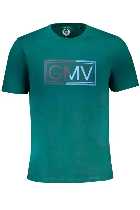 GIAN MARCO VENTURI GREEN MEN S SHORT SLEEVED T-SHIRT sold by Siebentaschen