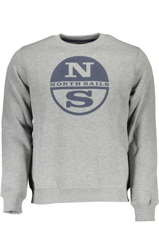NORTH SAILS MAN GRAY SWEATSHIRT WITHOUT ZIP sold by Siebentaschen