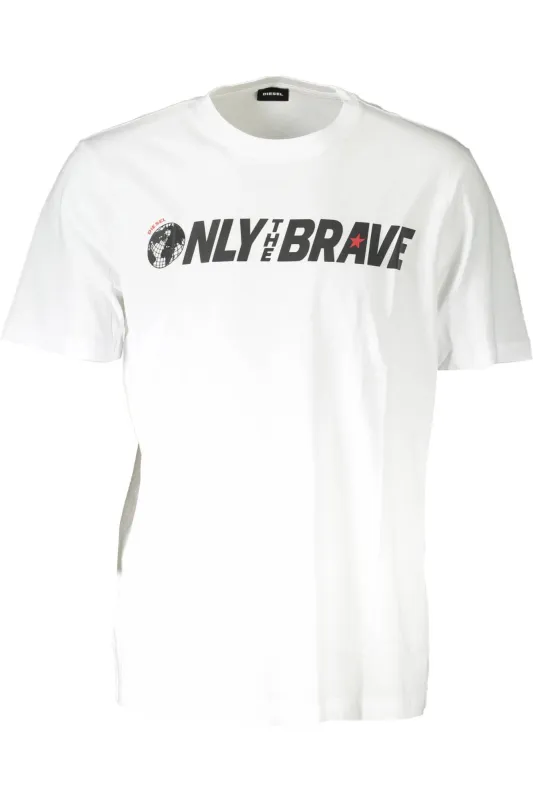 DIESEL SHORT SLEEVE T-SHIRT MEN WHITE sold by Siebentaschen