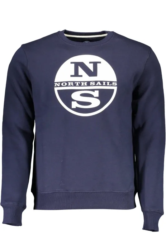 NORTH SAILS MAN BLUE SWEATSHIRT WITHOUT ZIP sold by Siebentaschen