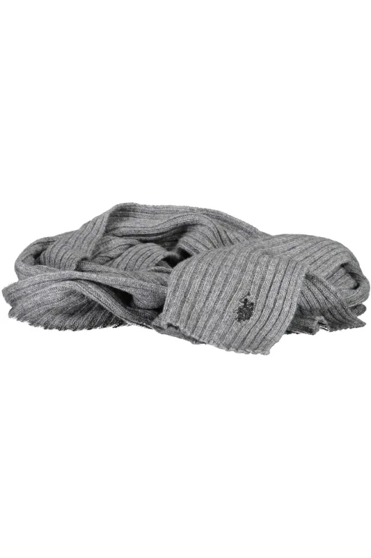 US POLO ASSN. GRAY MEN S SCARF sold by Siebentaschen