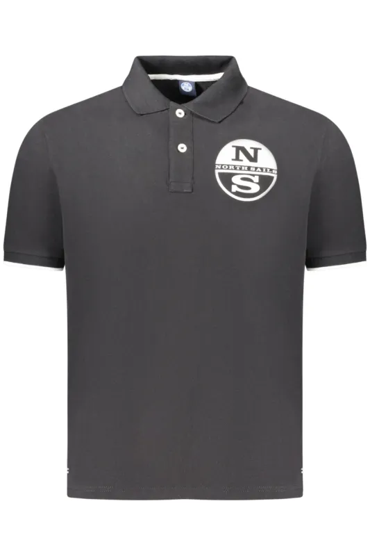 NORTH SAILS MEN S SHORT SLEEVE POLO BLACK sold by Siebentaschen