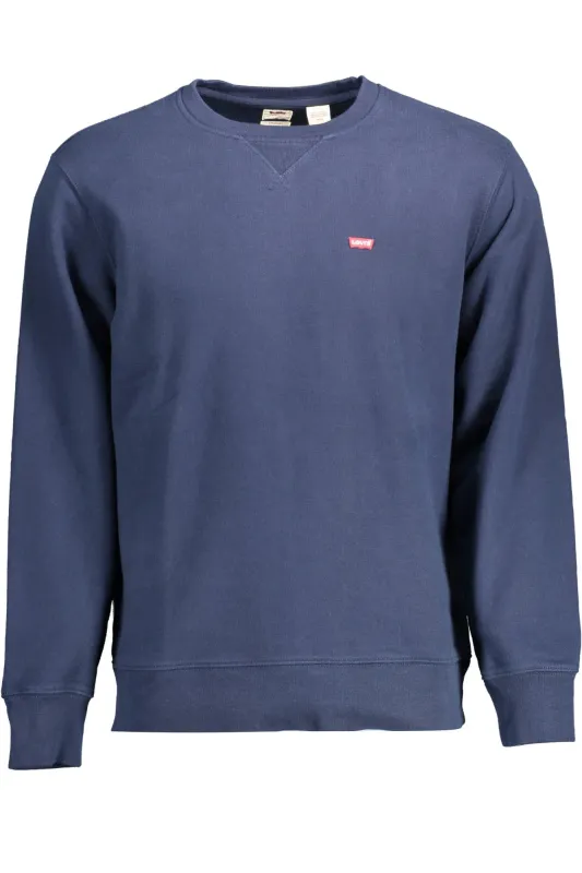 LEVI S MEN S BLUE SWEATSHIRT WITHOUT ZIP sold by Siebentaschen