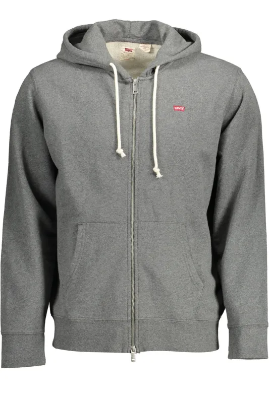 LEVI S SWEATSHIRT WITH ZIP MAN GRAY sold by Siebentaschen