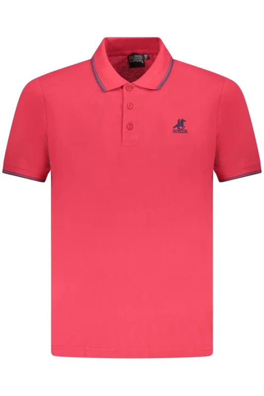 US GRAND MEN S SHORT-SLEEVE POLO SHIRT, RED sold by Siebentaschen