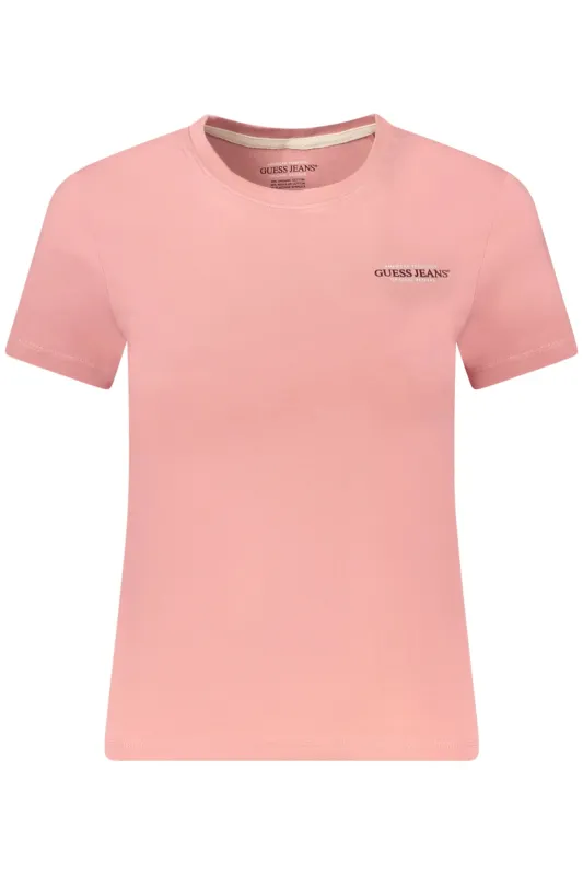 GUESS JEANS WOMEN S SHORT SLEEVE T-SHIRT PINK sold by Siebentaschen