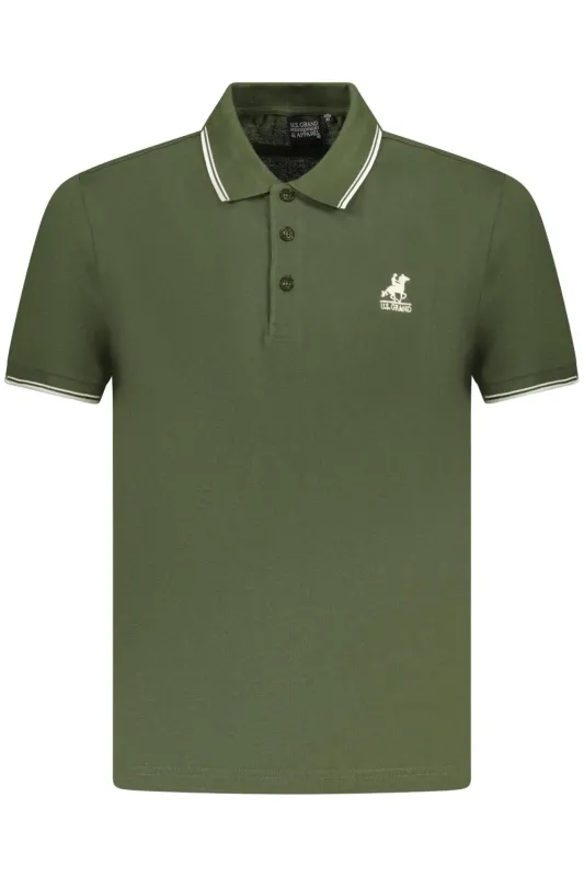 US GRAND POLO SHORT SLEEVE MEN S GREEN sold by Siebentaschen
