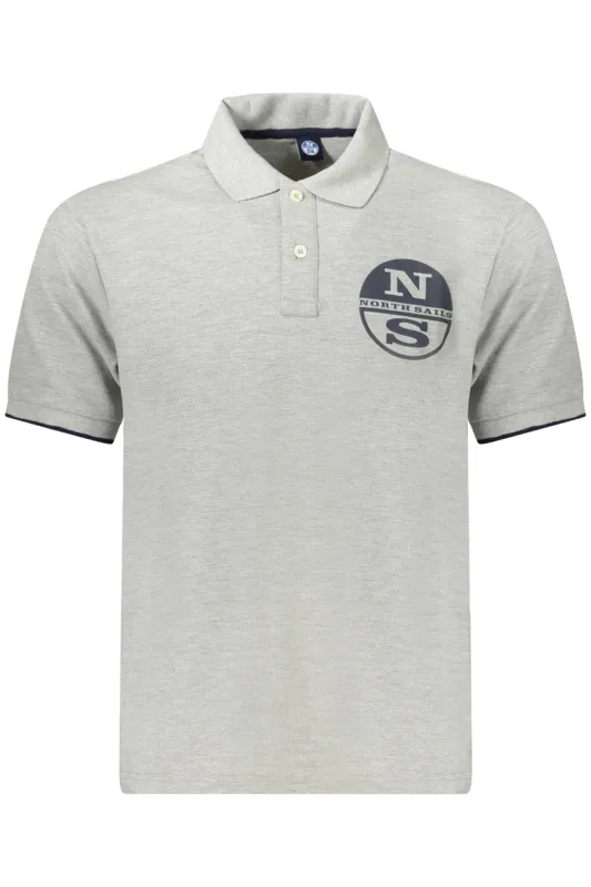 NORTH SAILS MEN S SHORT SLEEVE POLO GREY sold by Siebentaschen