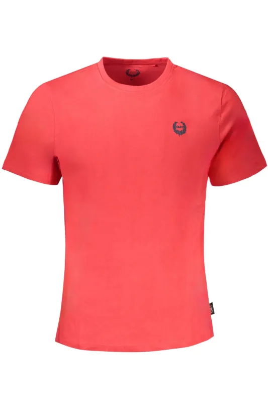GIAN MARCO VENTURI MEN S RED SHORT SLEEVE T-SHIRT sold by Siebentaschen