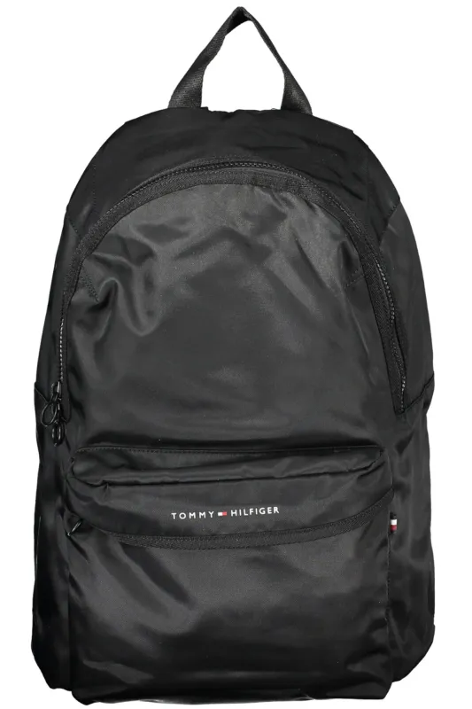 TOMMY HILFIGER MAN BLACK BACKPACK sold by Siebentaschen
