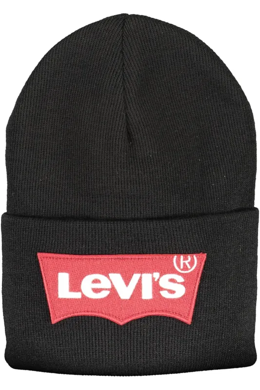 LEVI S BLACK MEN S BEANIE sold by Siebentaschen