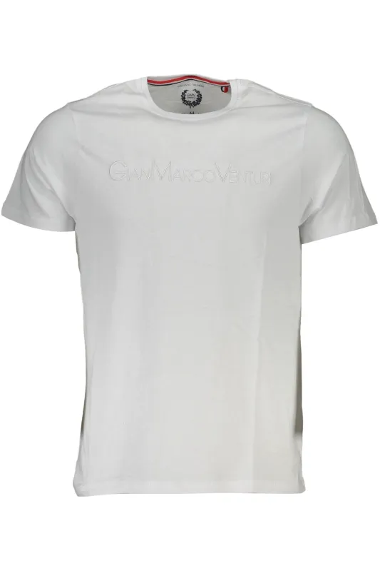 GIAN MARCO VENTURI MEN S SHORT SLEEVE T-SHIRT WHITE sold by Siebentaschen