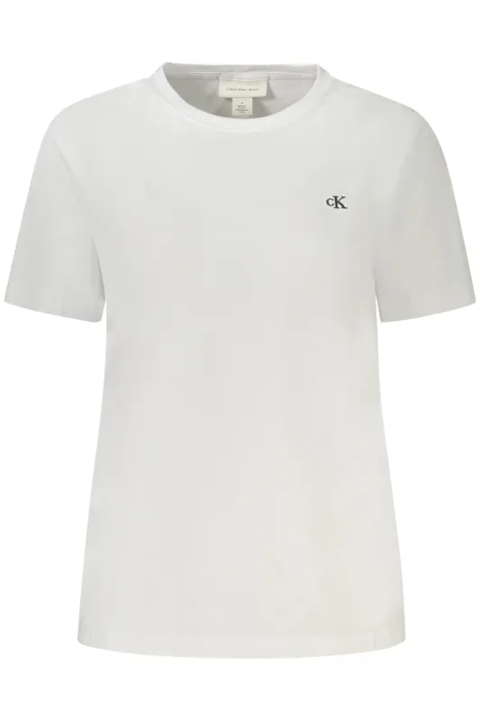 CALVIN KLEIN SHORT SLEEVE T-SHIRT WOMEN WHITE sold by Siebentaschen