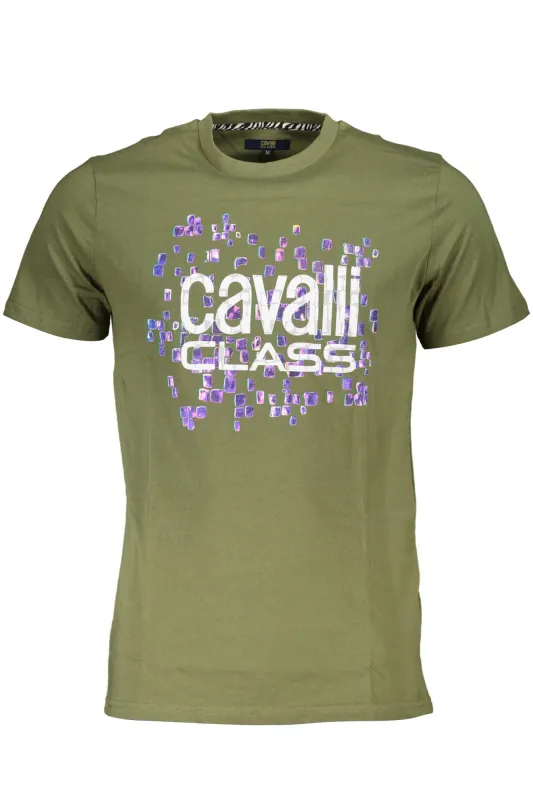 CAVALLI CLASS SHORT SLEEVE T-SHIRT MEN GREEN sold by Siebentaschen