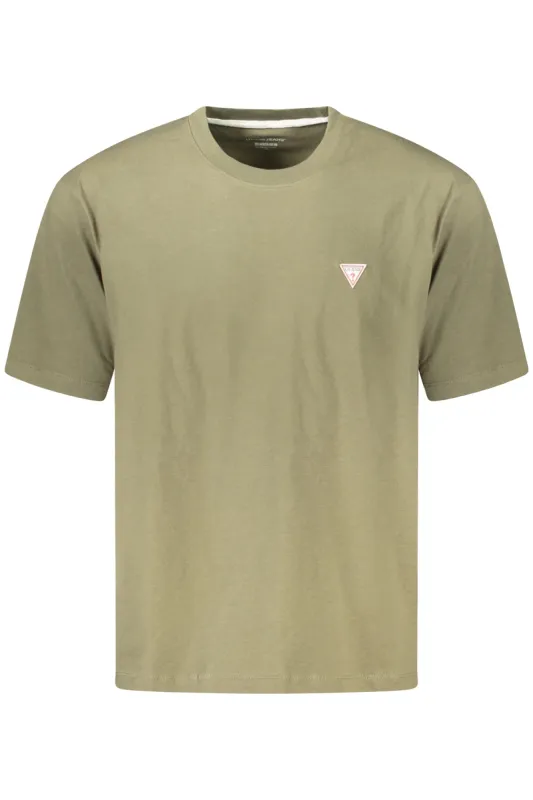 GUESS JEANS SHORT SLEEVE T-SHIRT MEN GREEN made by Guess