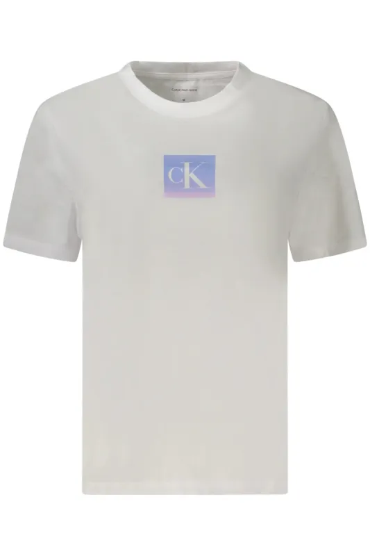 CALVIN KLEIN SHORT SLEEVE T-SHIRT WOMEN WHITE sold by Siebentaschen