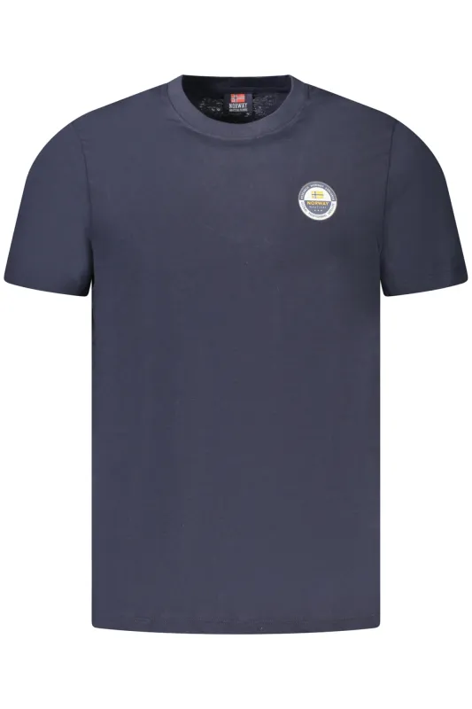 NORWAY 1963 MEN S SHORT SLEEVE T-SHIRT BLUE sold by Siebentaschen