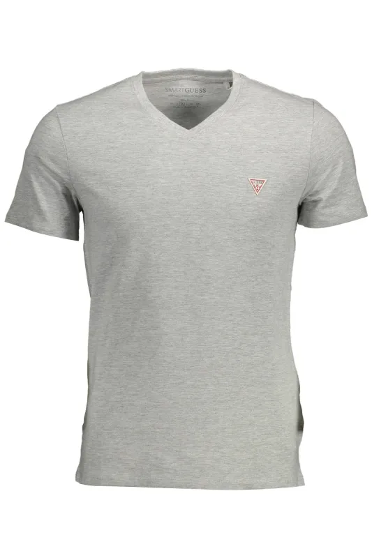 GUESS JEANS SHORT SLEEVE T-SHIRT MEN GREY sold by Siebentaschen