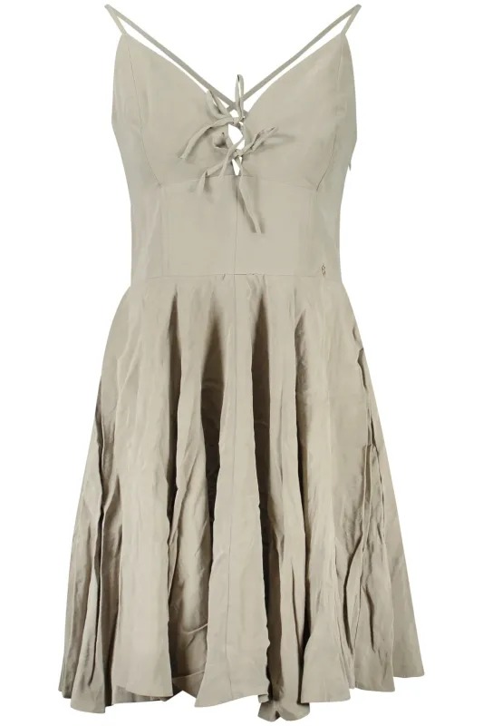 GUESS JEANS SHORT DRESS WOMEN GREEN sold by Siebentaschen