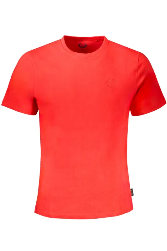 GIAN MARCO VENTURI MEN S RED SHORT SLEEVE T-SHIRT made by Siebentaschen