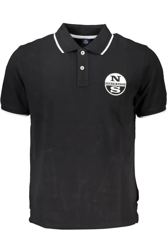 NORTH SAILS MEN S BLACK SHORT SLEEVED POLO SHIRT sold by Siebentaschen