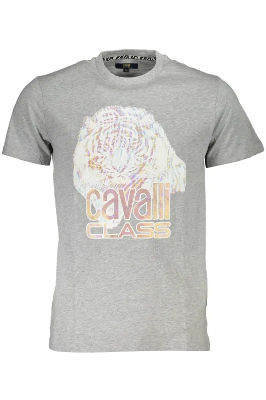 CAVALLI CLASS SHORT SLEEVE T-SHIRT MEN GREY sold by Siebentaschen