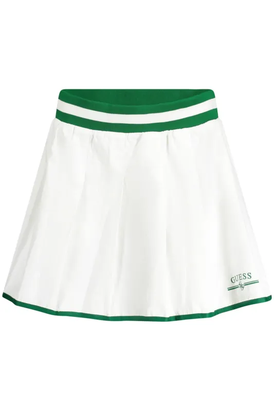 GUESS JEANS SHORT SKIRT WOMEN WHITE sold by Siebentaschen