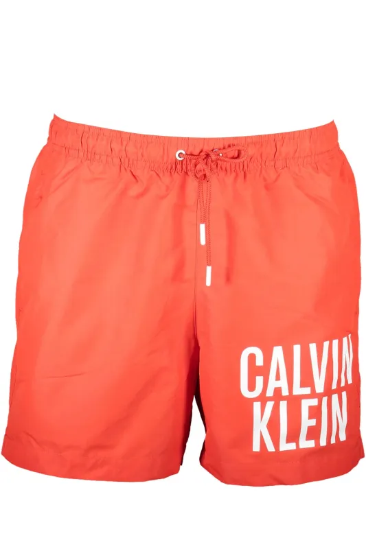 CALVIN KLEIN SWIMSUIT BOTTOM MEN RED sold by Siebentaschen