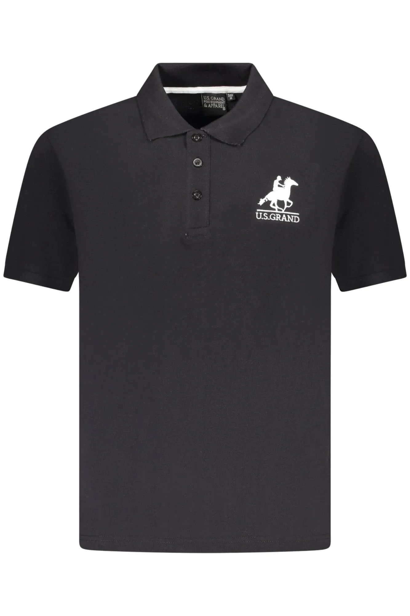 US GRAND POLO SHORT SLEEVE MEN S BLACK sold by Siebentaschen