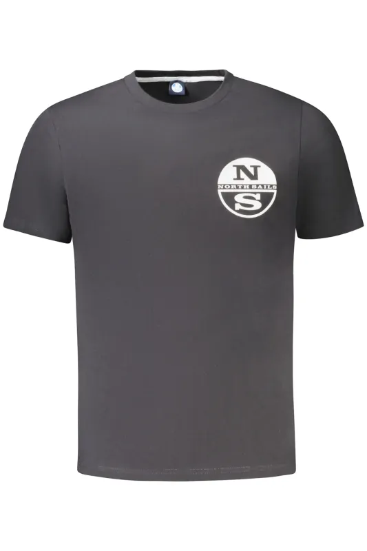 NORTH SAILS SHORT SLEEVE T-SHIRT MEN BLACK made by North Sails