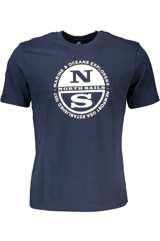 NORTH SAILS MEN S SHORT SLEEVED T-SHIRT BLUE sold by Siebentaschen