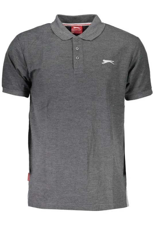 SLAZENGER SHORT SLEEVE POLO SHIRT MAN GRAY sold by Siebentaschen