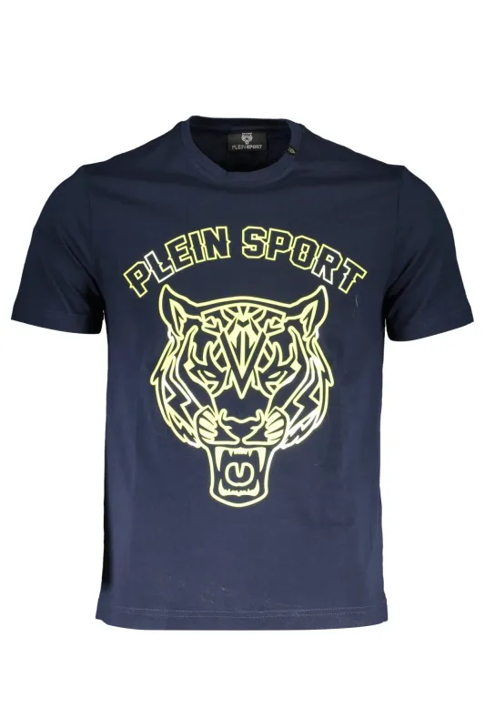 PLEIN SPORT SHORT SLEEVE T-SHIRT MEN BLUE sold by Siebentaschen