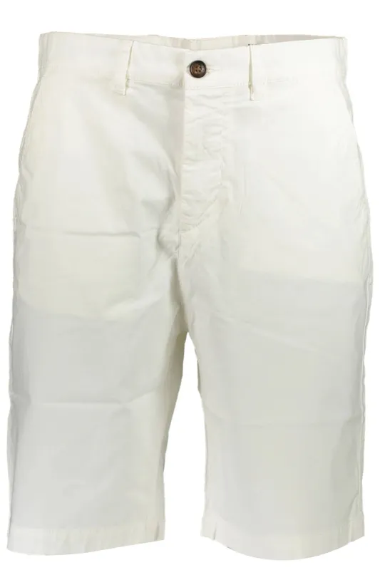 NORTH SAILS WHITE MEN S BERMUDA PANTS sold by Siebentaschen