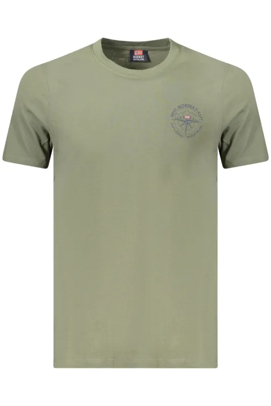 NORWAY 1963 MEN S SHORT SLEEVE T-SHIRT GREEN sold by Siebentaschen