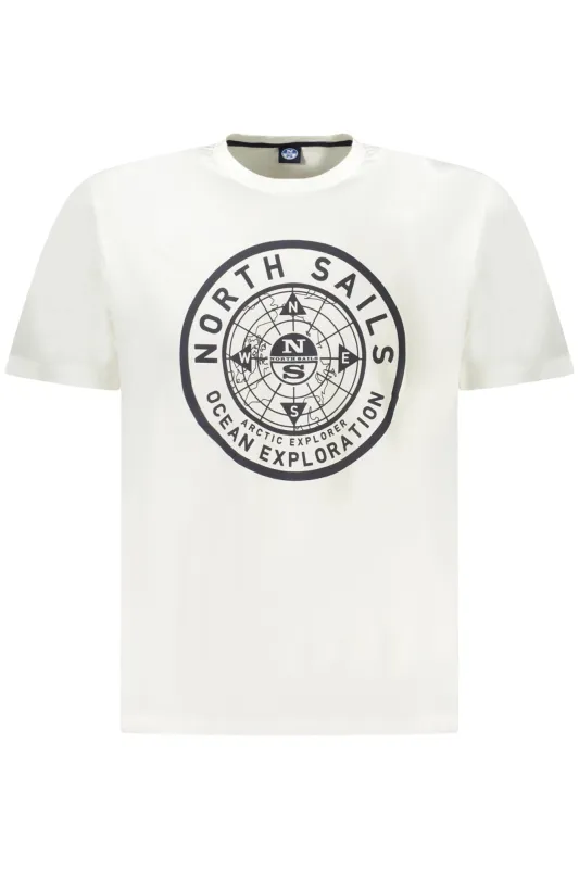 NORTH SAILS SHORT SLEEVE T-SHIRT MEN WHITE sold by Siebentaschen