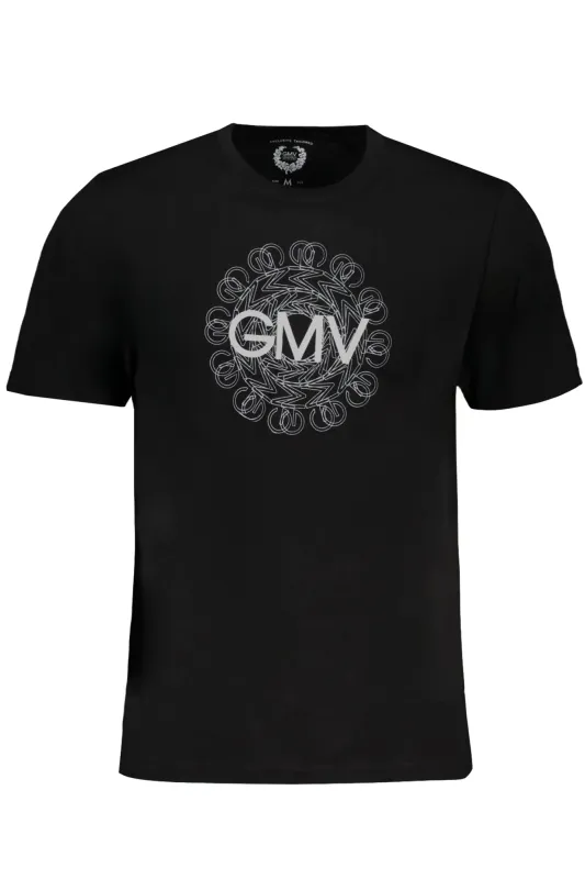 GIAN MARCO VENTURI MEN S SHORT SLEEVE T-SHIRT BLACK sold by Siebentaschen