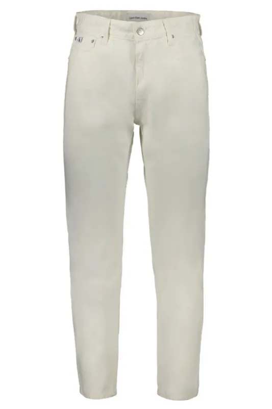 CALVIN KLEIN MEN S WHITE DENIM JEANS sold by Siebentaschen