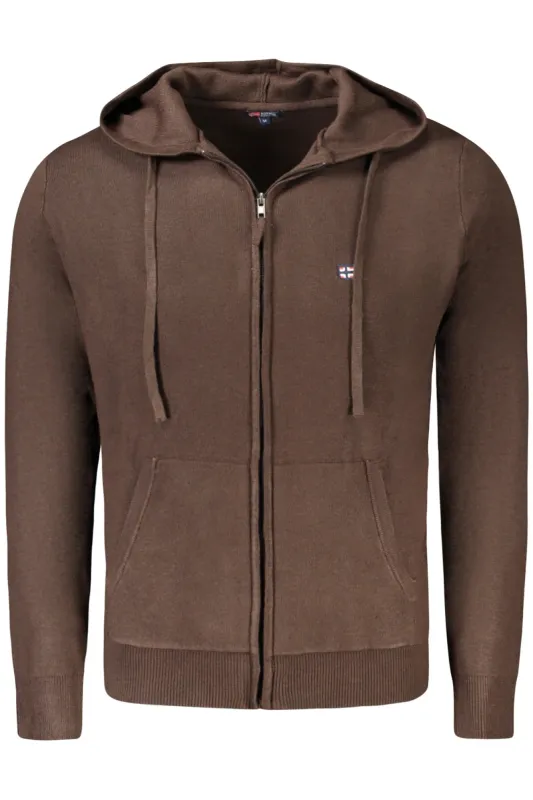 NORWAY 1963 MEN S CARDIGAN BROWN sold by Siebentaschen