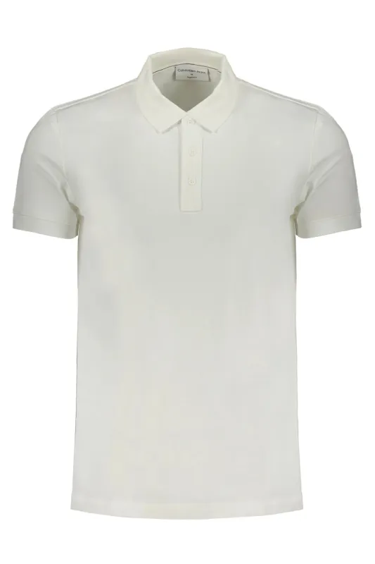 CALVIN KLEIN MEN S WHITE SHORT SLEEVE POLO SHIRT sold by Siebentaschen