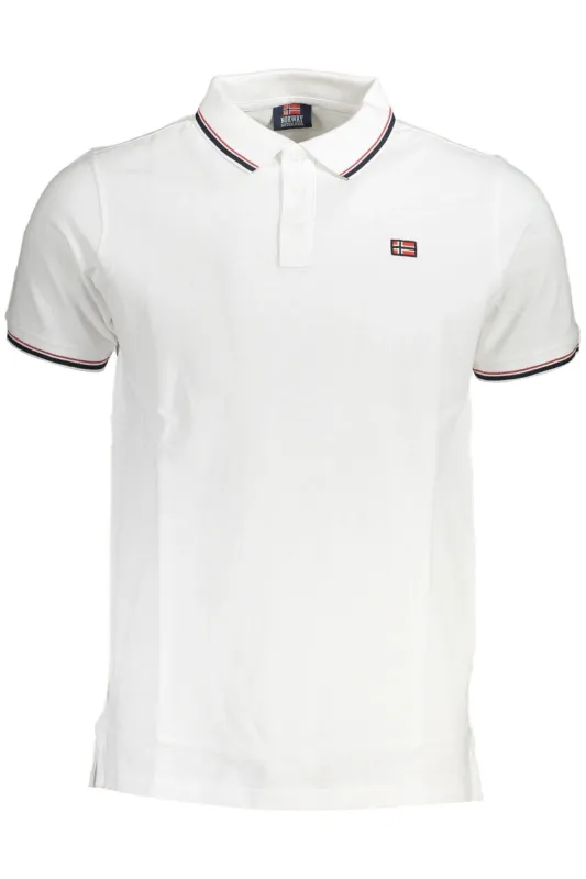 NORWAY 1963 MEN S SHORT SLEEVE POLO WHITE sold by Siebentaschen